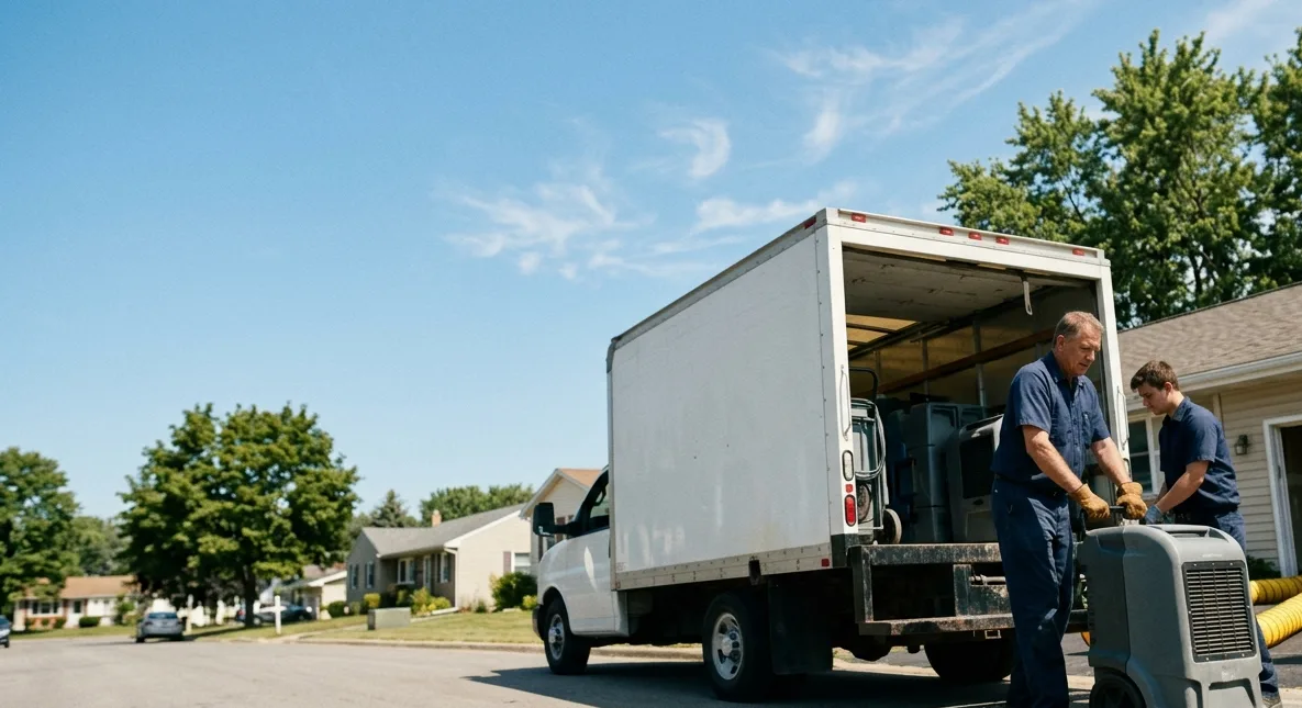 Water Damage Cleanup in Adamsville, OH near me
